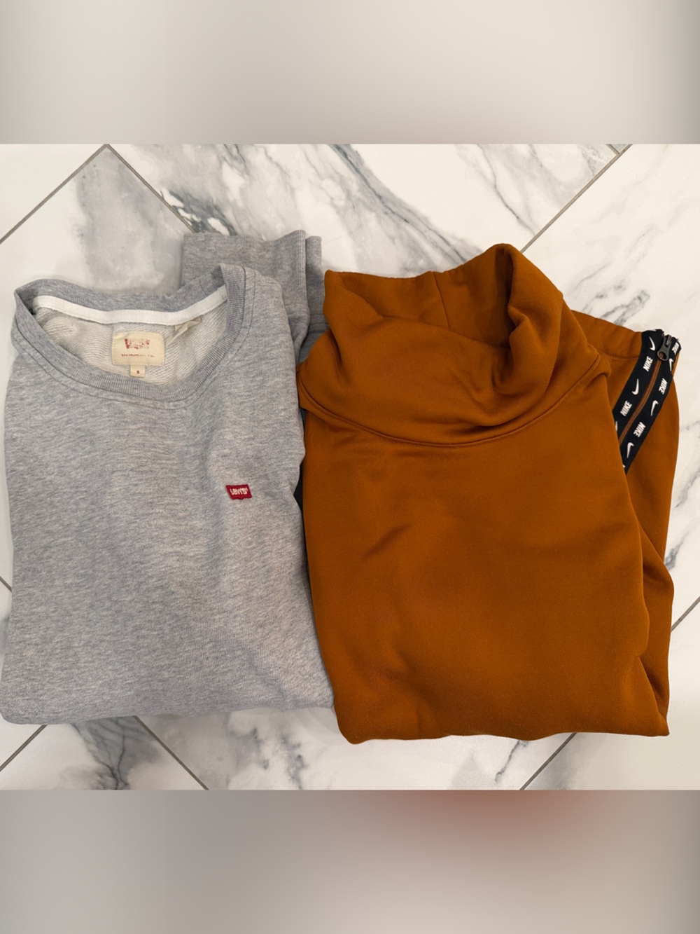 Nike & Levis sweater bundle
